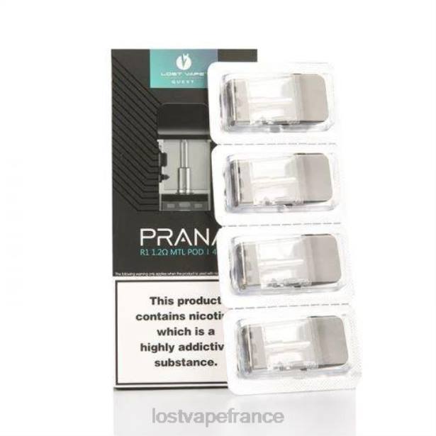 Lost Vape Contact - Lost Vape Prana dosettes (paquet de 4) r1 1,2 ohm 2F66400
