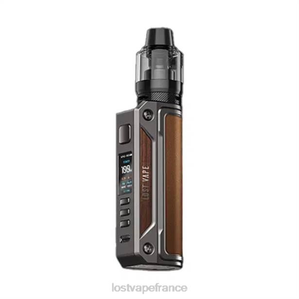 Lost Vape Review France - Lost Vape Thelema kit solo 100w bronze à canon/marron ocre 2F66167